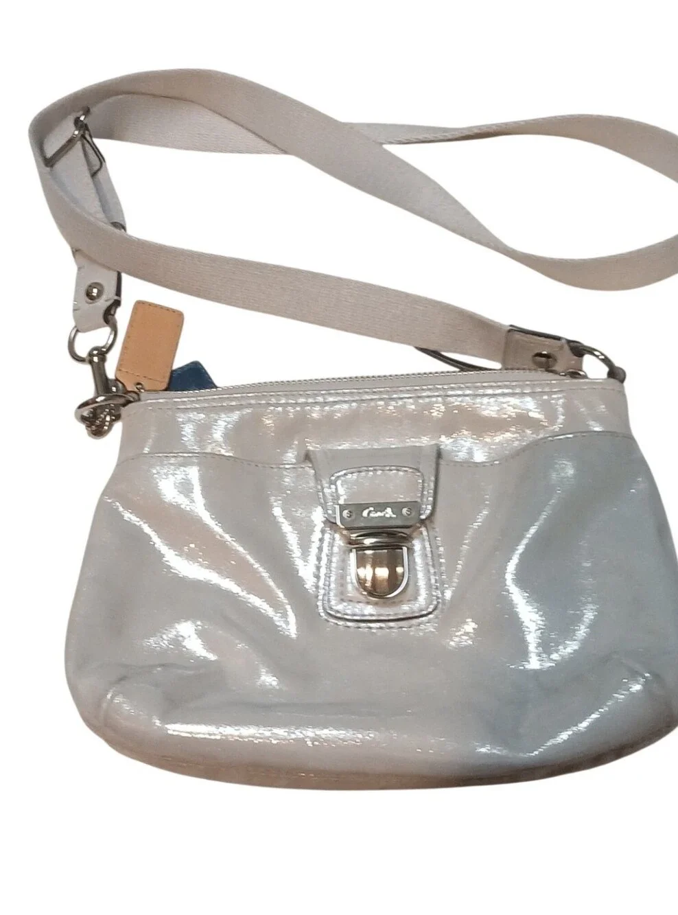 Coach -Vintage Crossbody Coach Bag, 1 Outside Pocket & 1 Inside Main Compartment